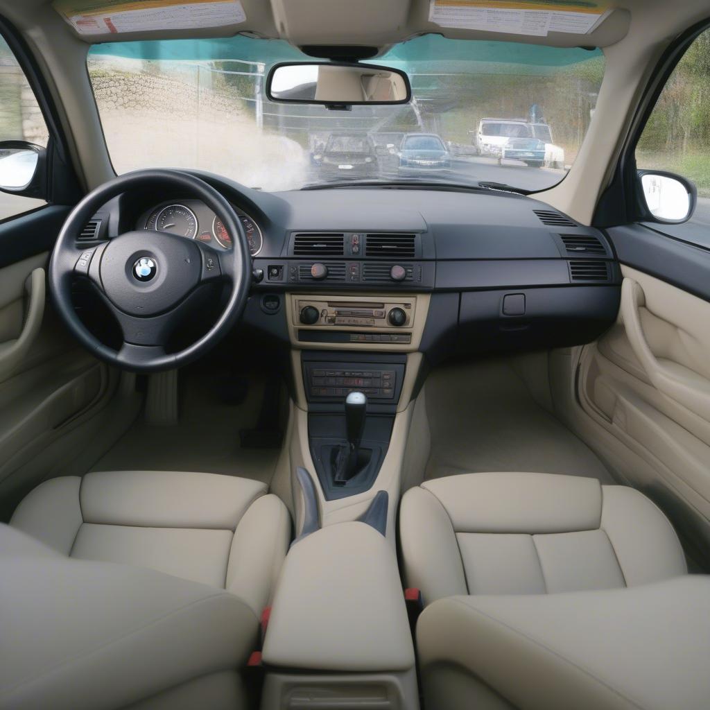 BMW 318i 2004 Nội Thất: Không Gian Sang Trọng và Tiện Nghi