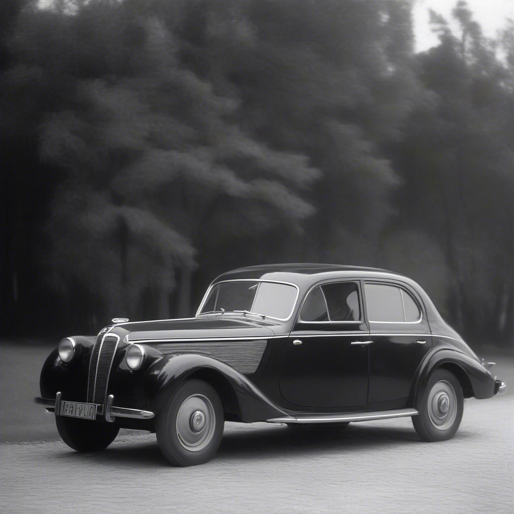 BMW 320 Sedan 1938: Thiết kế thân xe