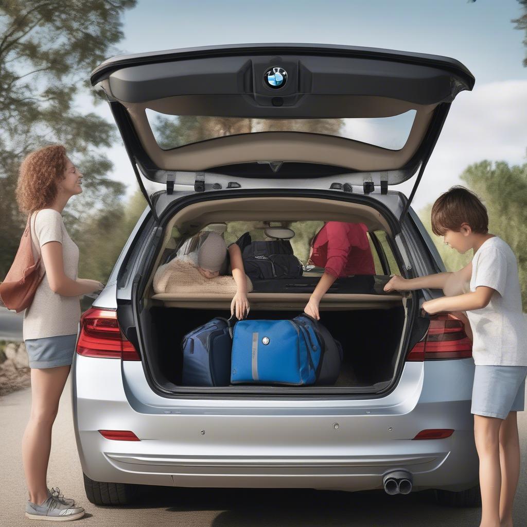 BMW 320 Touring lý tưởng cho những chuyến du lịch cùng gia đình