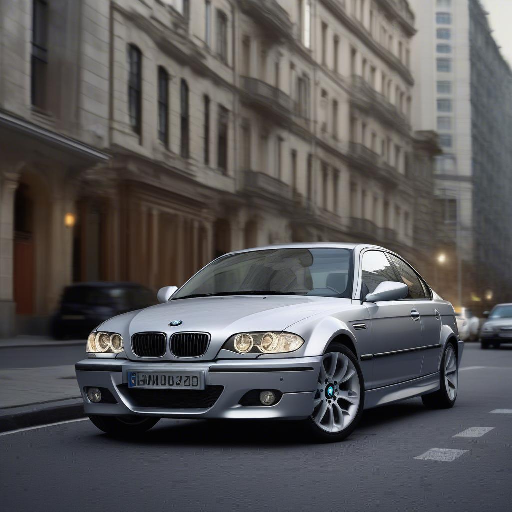 BMW 320d E46: Thiết kế ngoại thất