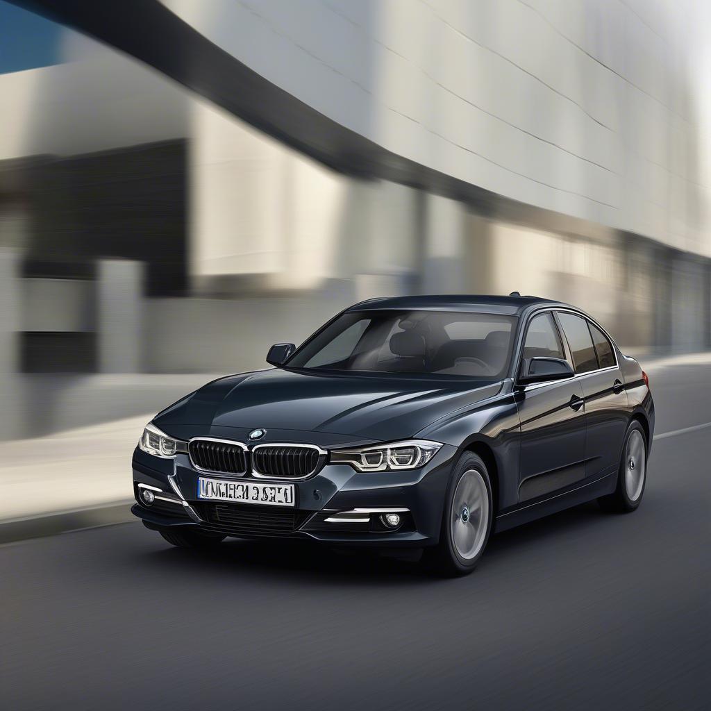 BMW 320d với thiết kế ngoại thất hiện đại và sang trọng