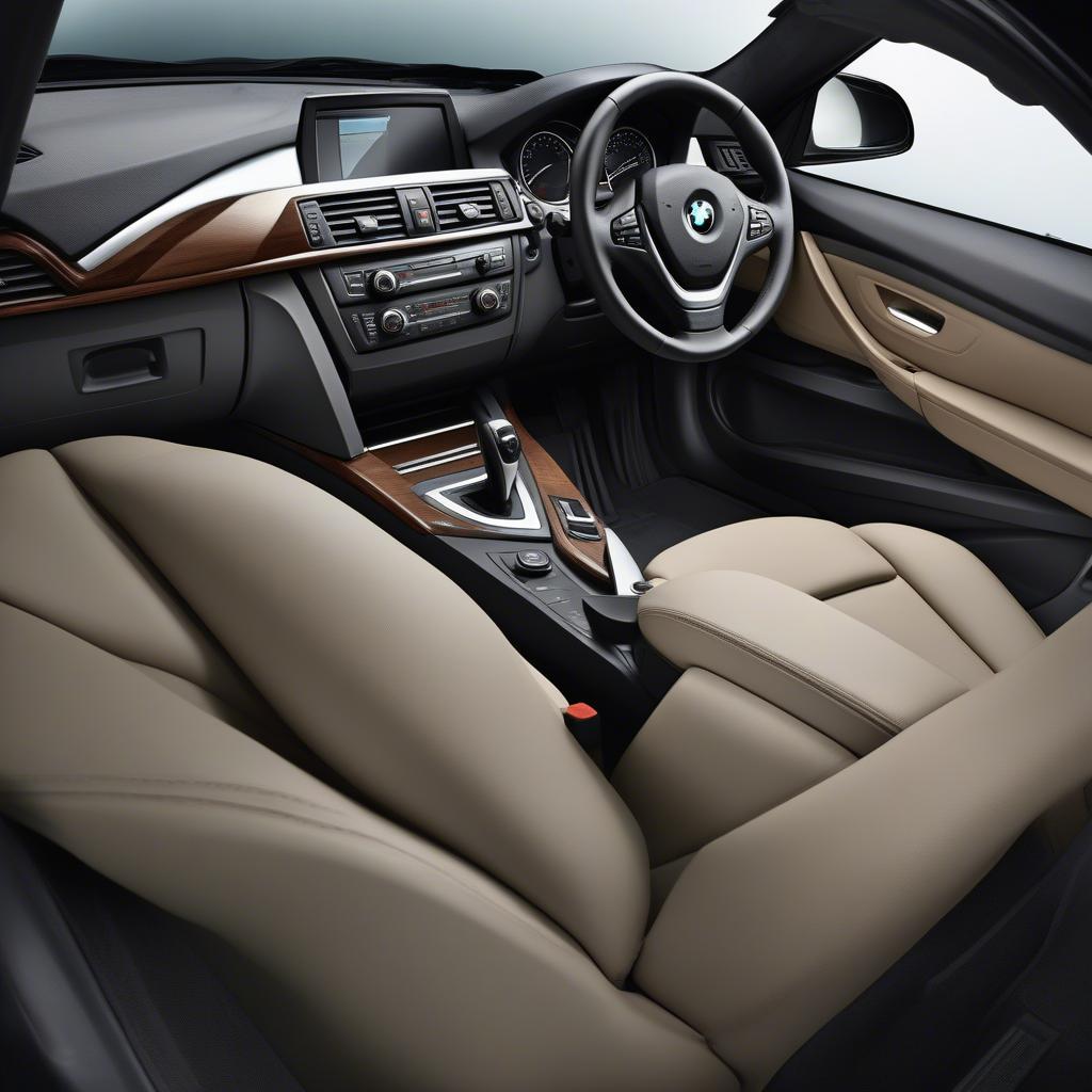 Nội thất BMW 320i 2012