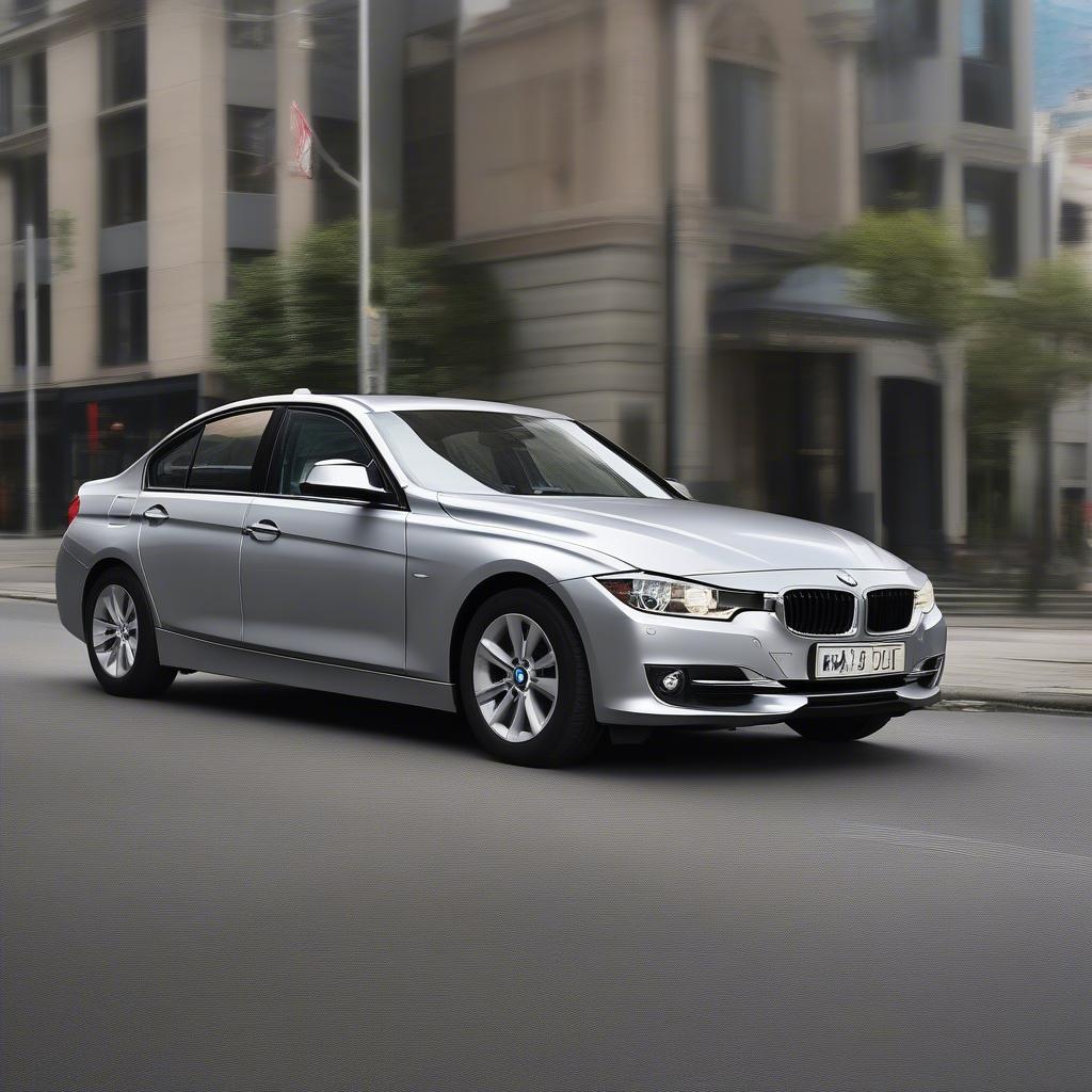 Ngoại thất BMW 320i 2014 cũ sang trọng và thể thao