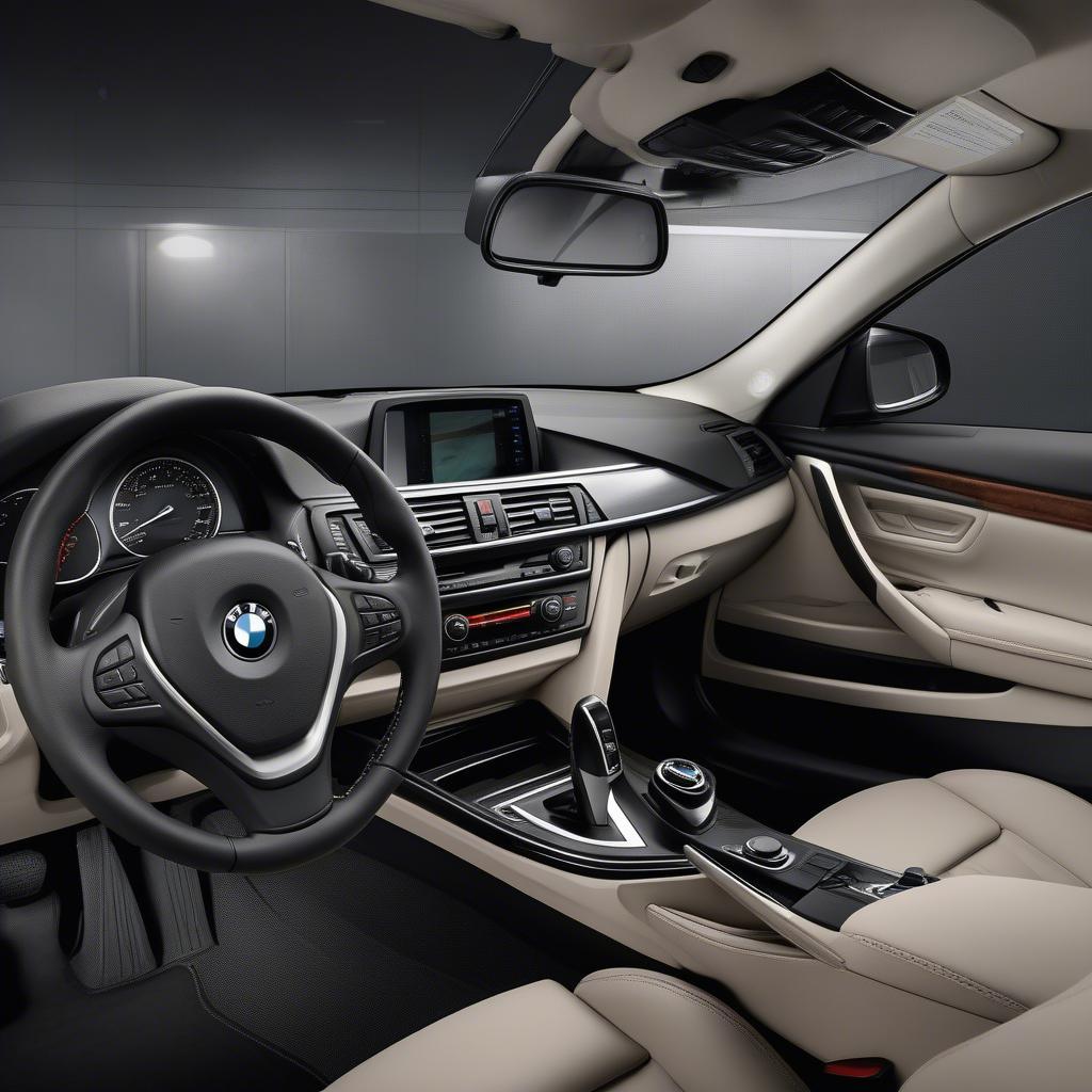 Nội thất BMW 320i 2015: Sang trọng, tiện nghi và hiện đại