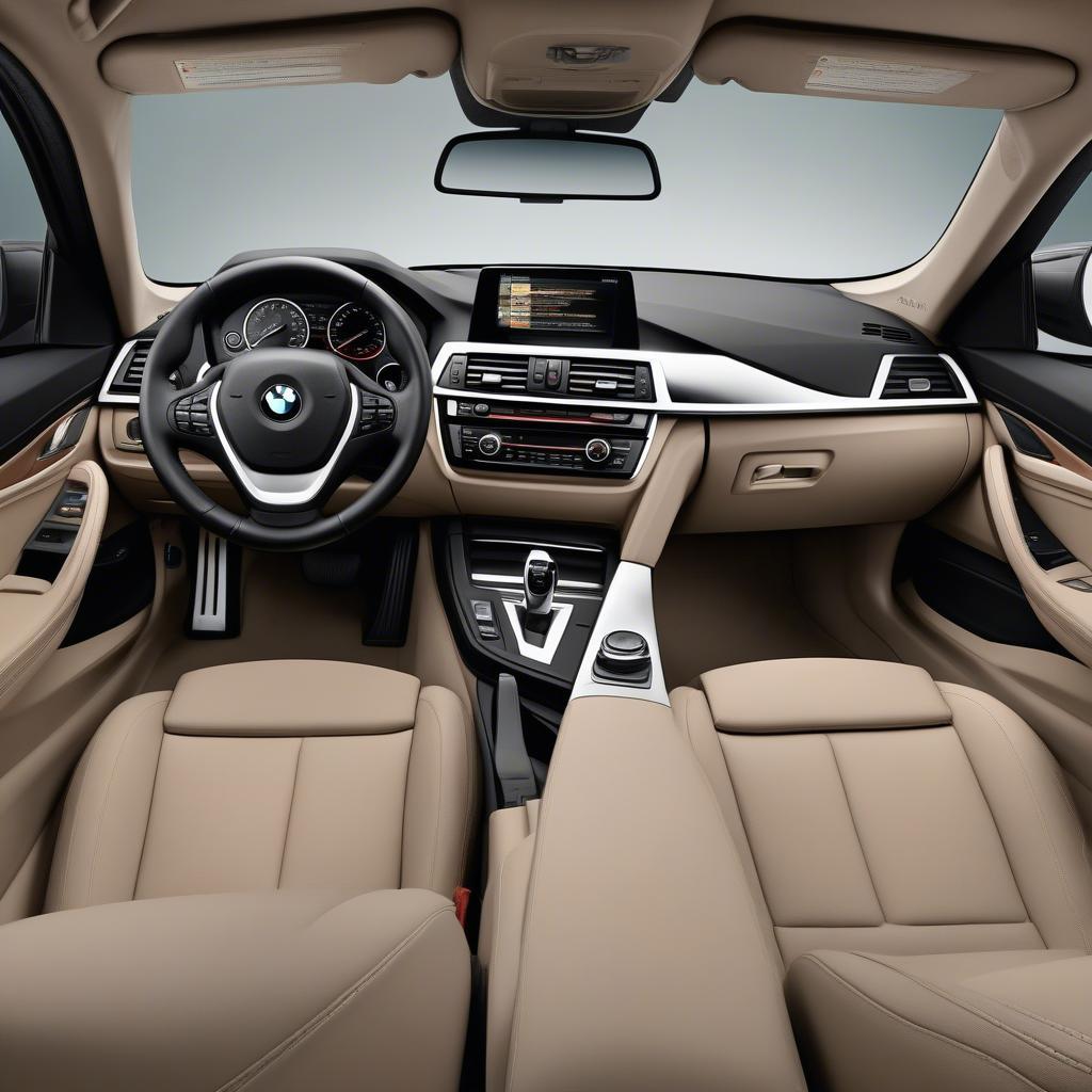 BMW 320i 2017 Cũ Nội Thất