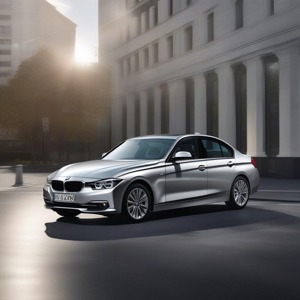 BMW 320i cũ ngoại thất sang trọng