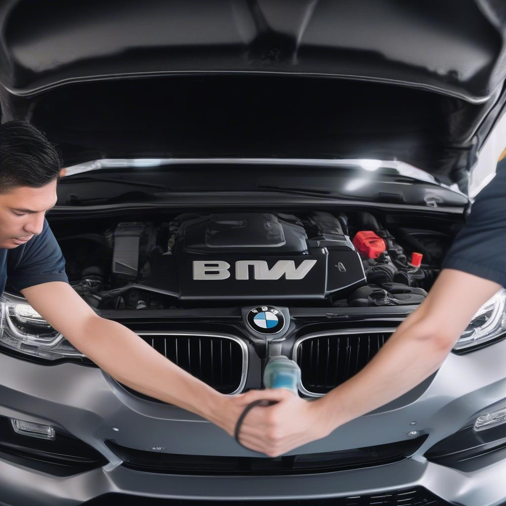 BMW 320i kiểm tra kỹ thuật