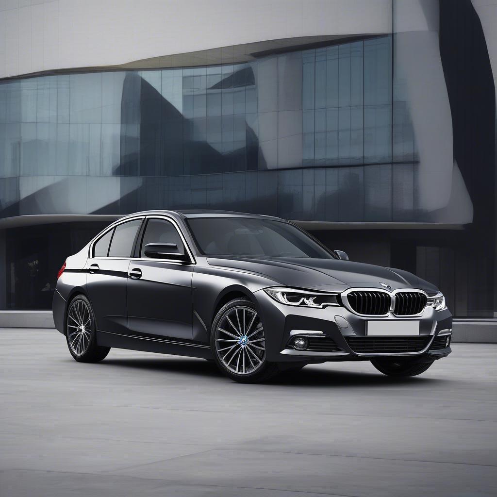 BMW 320i với mâm đúc custom sang trọng