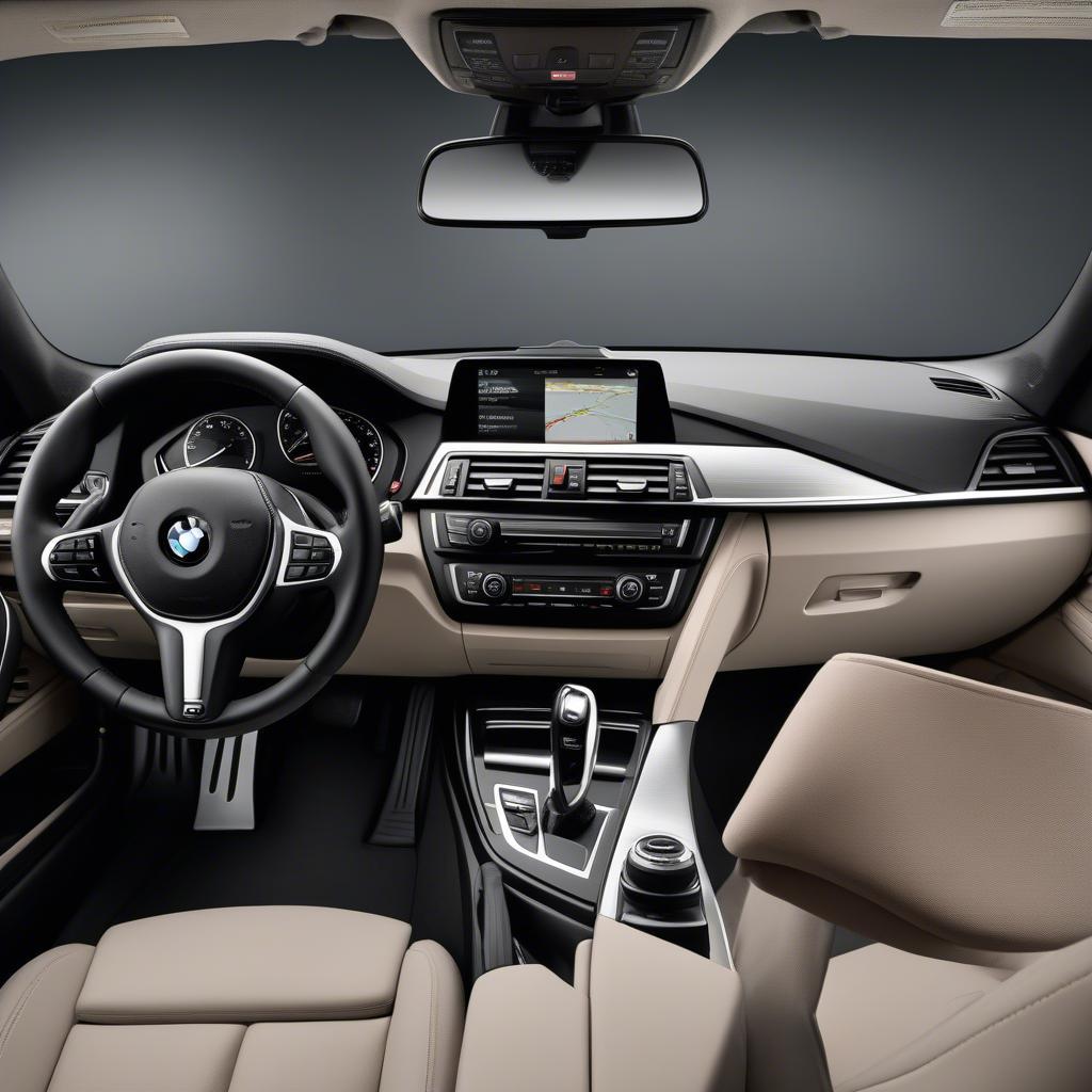 BMW 320i nội thất sang trọng