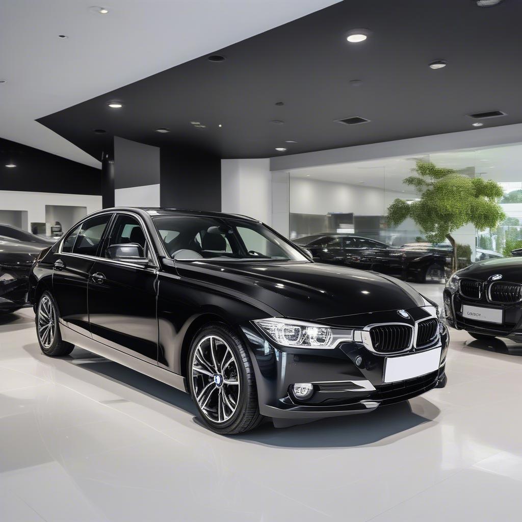 BMW 320i trưng bày tại Showroom