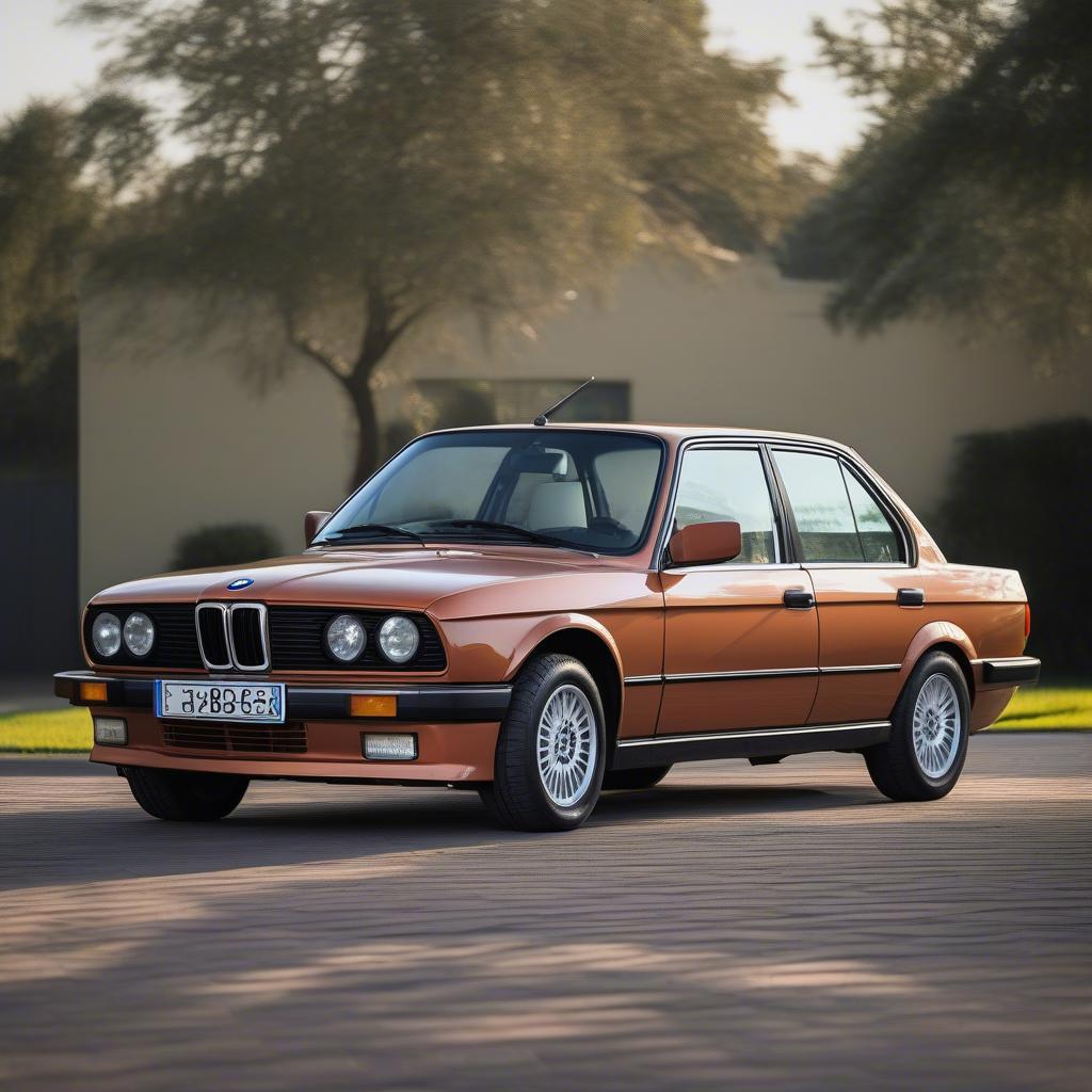 Ngoại thất BMW 325e 1986