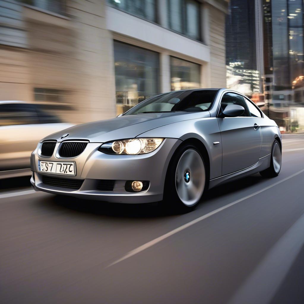 BMW 325i E92: Thiết kế ngoại thất thể thao và sang trọng