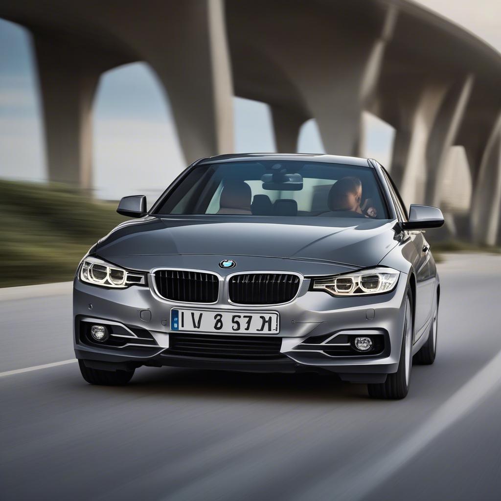 Ngoại thất BMW 330i 2017 sang trọng và thể thao