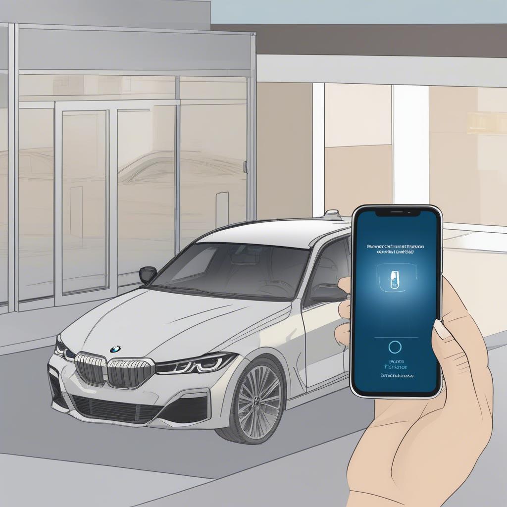 Chia sẻ BMW 330i 2019 Digital Key với người khác