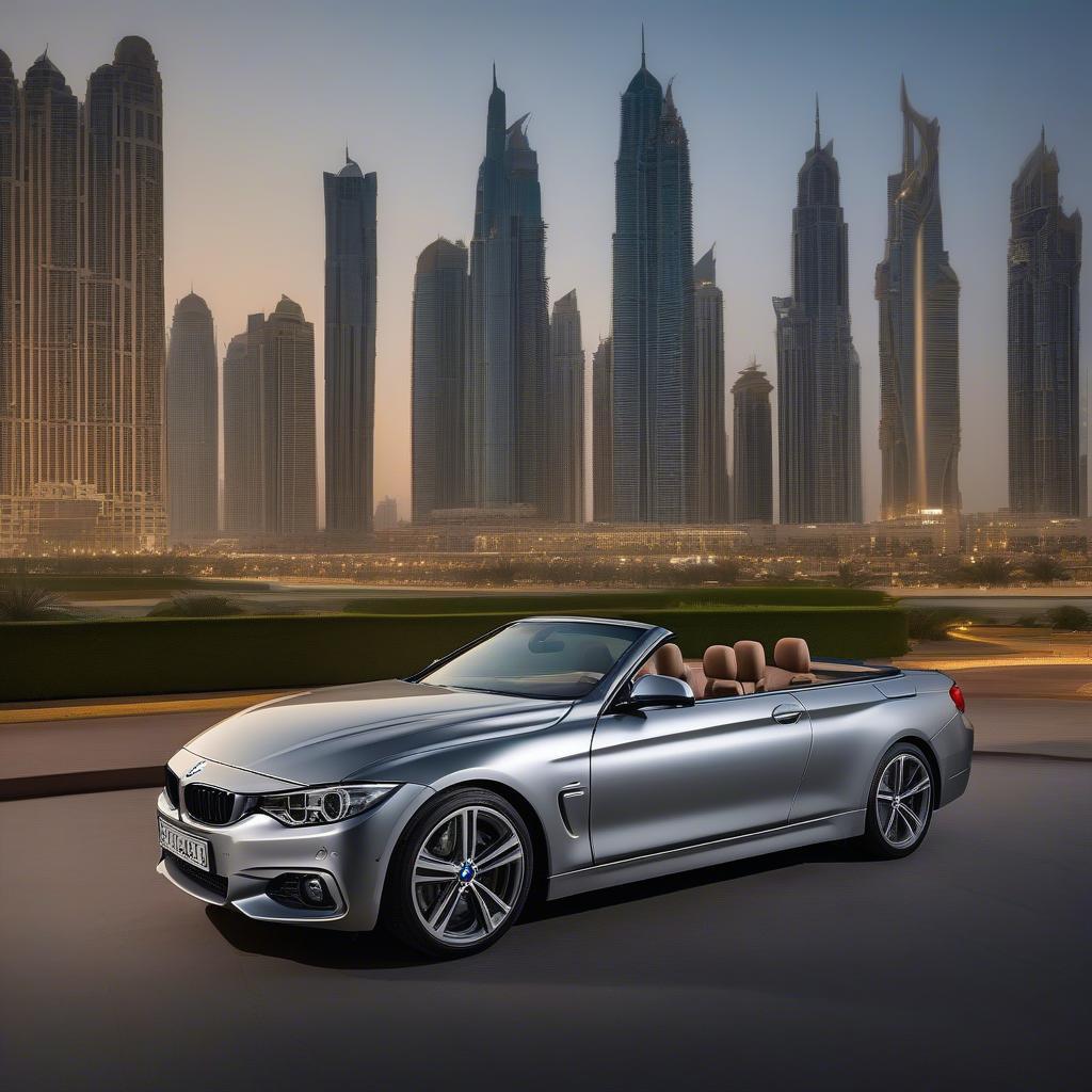 BMW 4 Series Convertible lộng lẫy tại Dubai