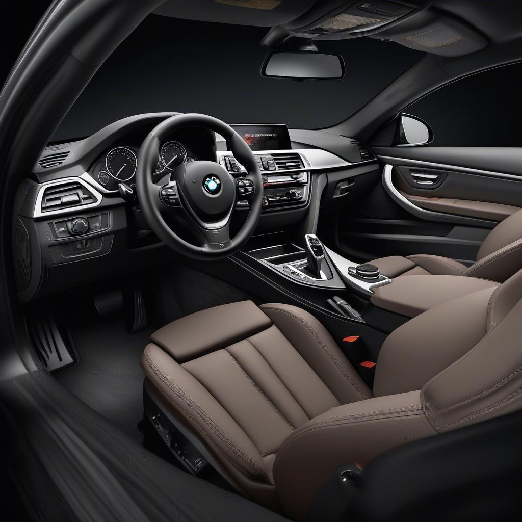 Nội thất sang trọng của BMW 420d M Sport Gran Coupe