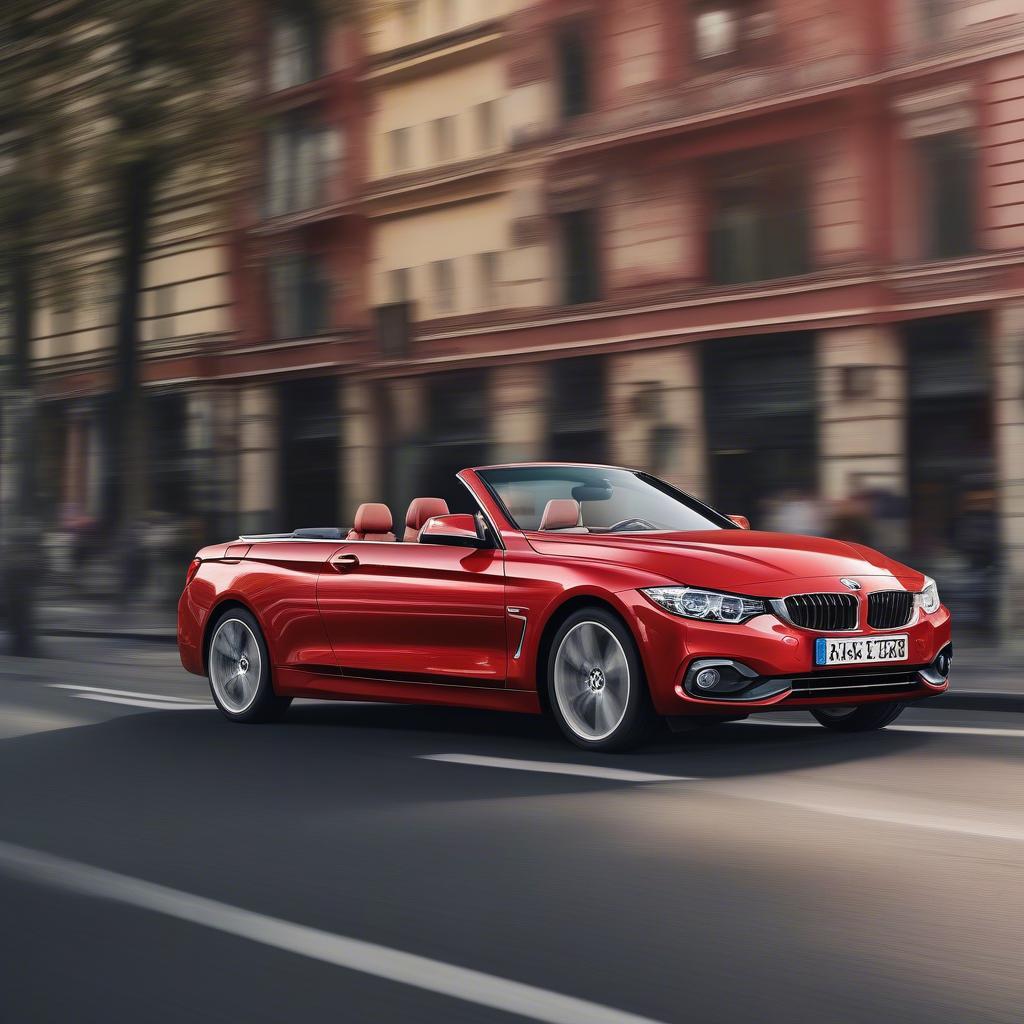 BMW 420i Cabriolet Đỏ