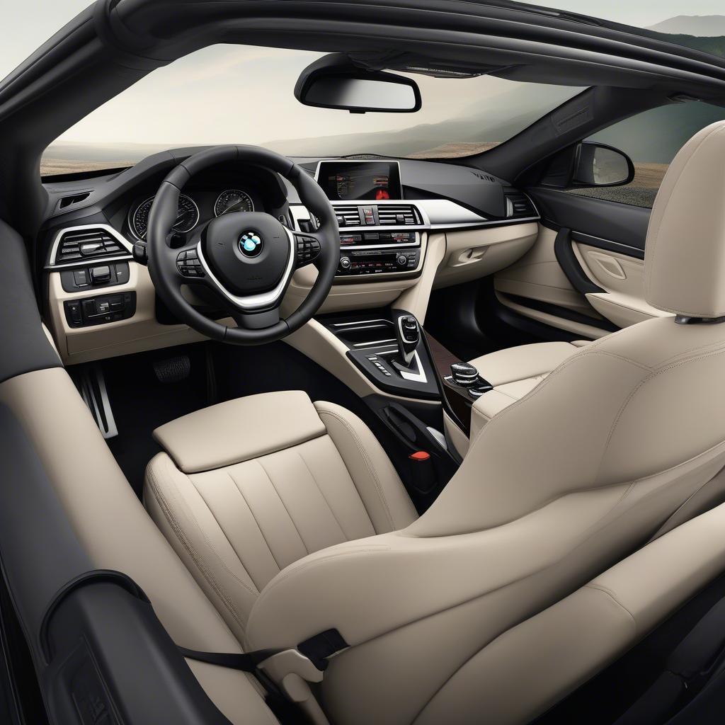 BMW 420i Mui Trần 2015 Nội Thất