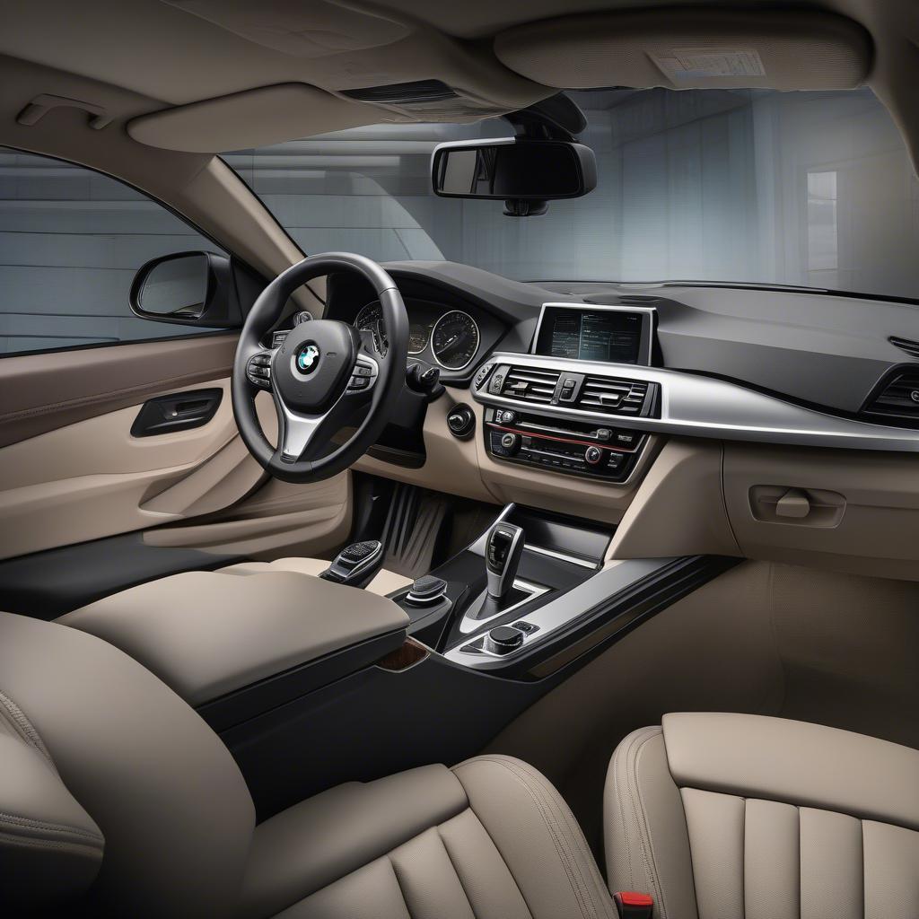 BMW 420i Nội Thất