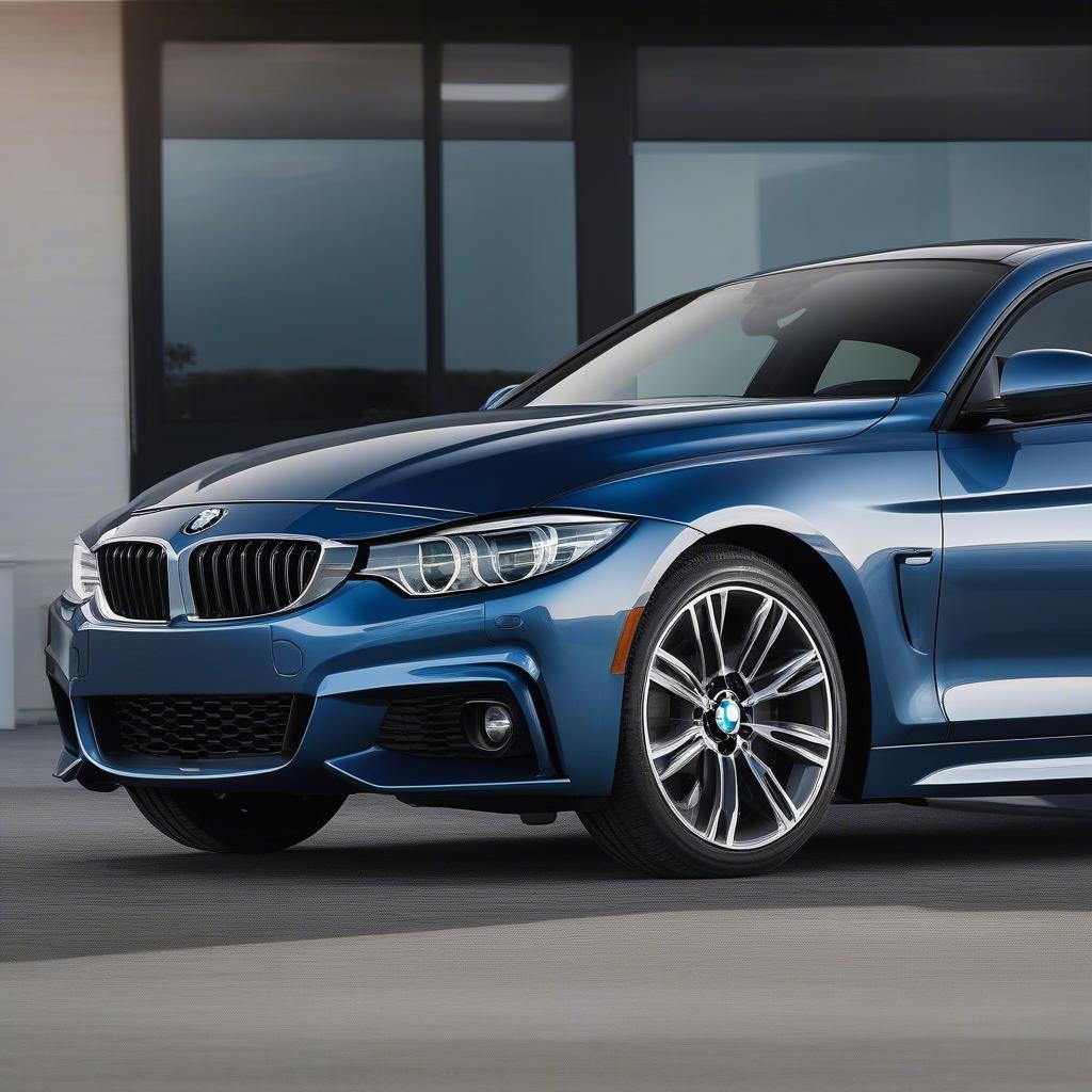 Ngoại thất BMW 430i Gran Coupe M Sport 2018 thể hiện sự sang trọng và thể thao.