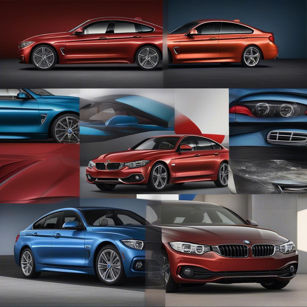 BMW 430i Gran Coupe Màu Sắc Đa Dạng: Hình ảnh các lựa chọn màu sắc