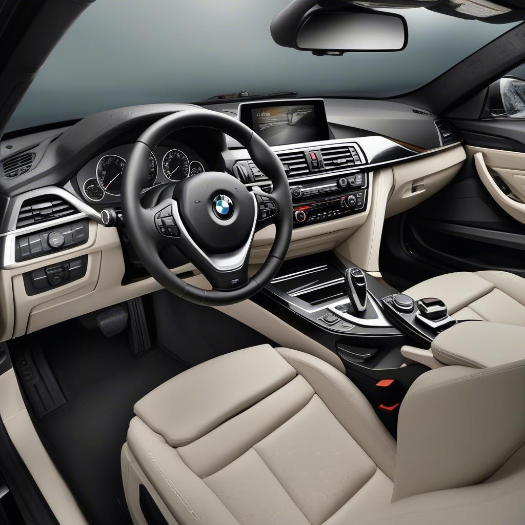 Nội thất BMW 435i 2017