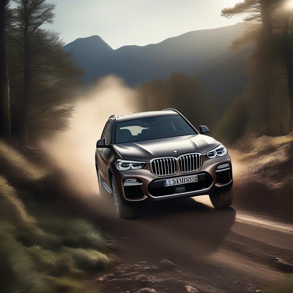 BMW 4MATIC SUV chinh phục địa hình off-road