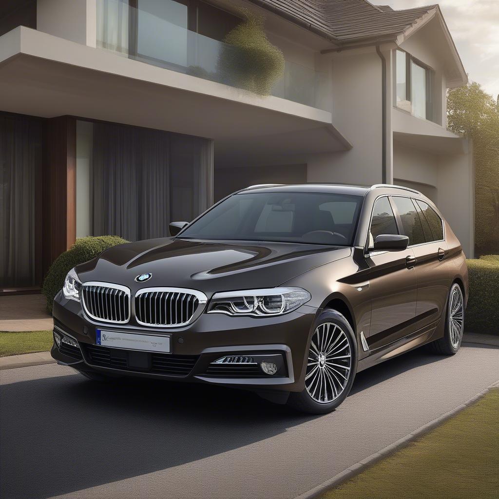 BMW 5 chỗ đời mới: Sang trọng và hiện đại