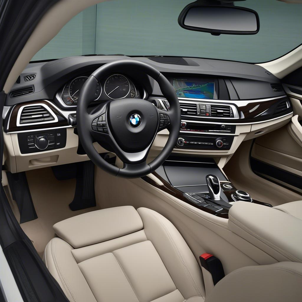 Nội thất BMW 5 Series 2016