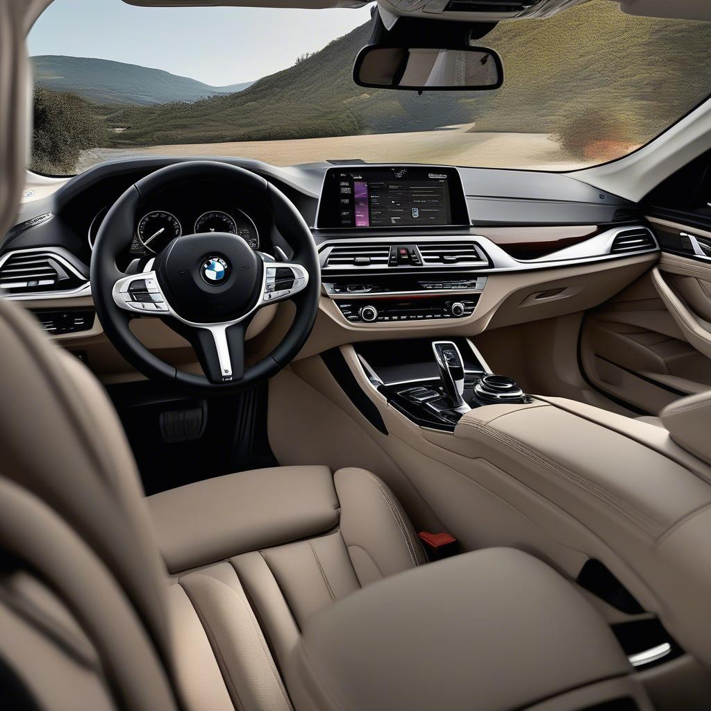 BMW 5 Series 2019 Nội Thất Tiện Nghi