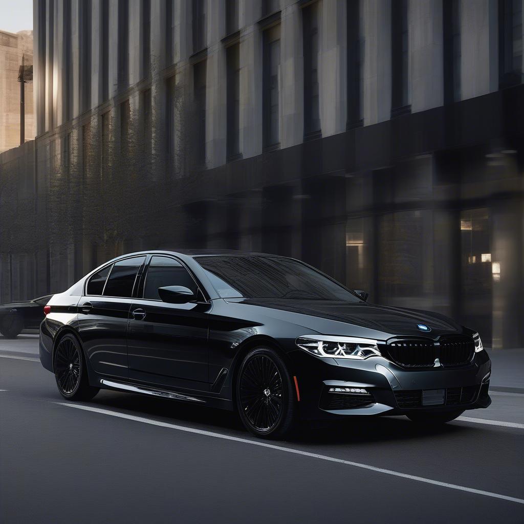 BMW 5 Series Blacked Out 2020 Ngoại Thất