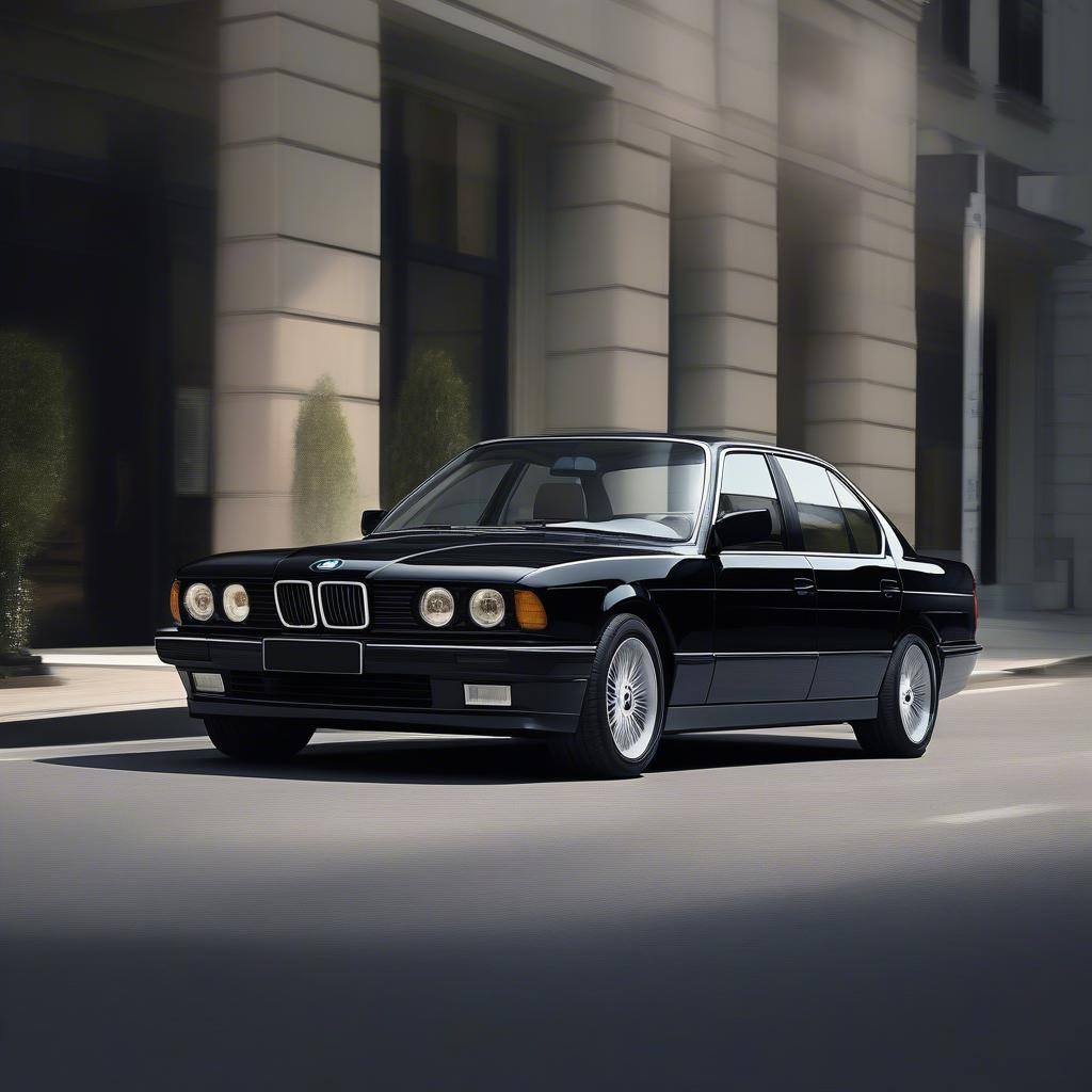 BMW 5 Series E34 Cũ: Ngoại Thất