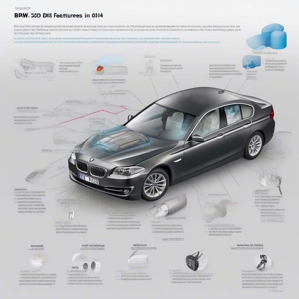 Hệ thống an toàn BMW 5 Series F10 520d 2014