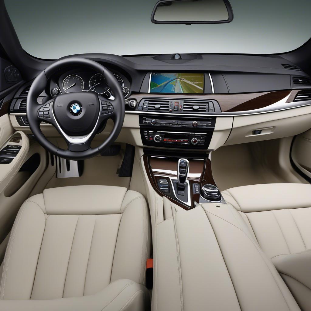 BMW 5 Series F10 520d 2014 LHD Electric Nội Thất