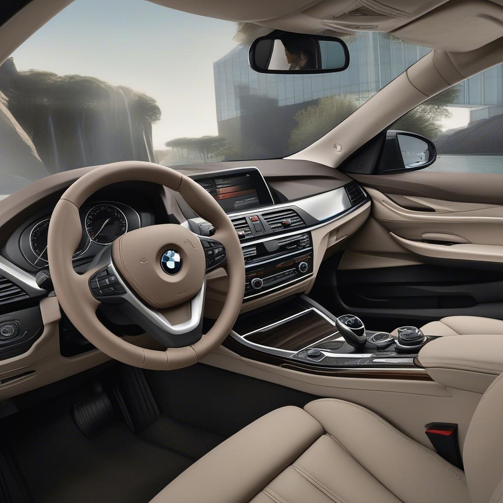 BMW 5 Series GT: Nội thất tiện nghi