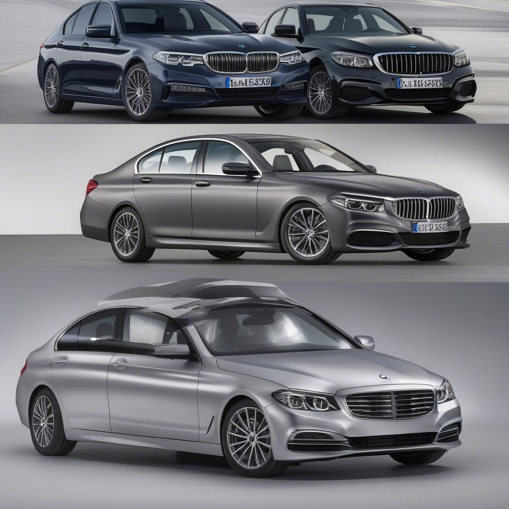 So sánh động cơ BMW 5 Series và Mercedes E Class