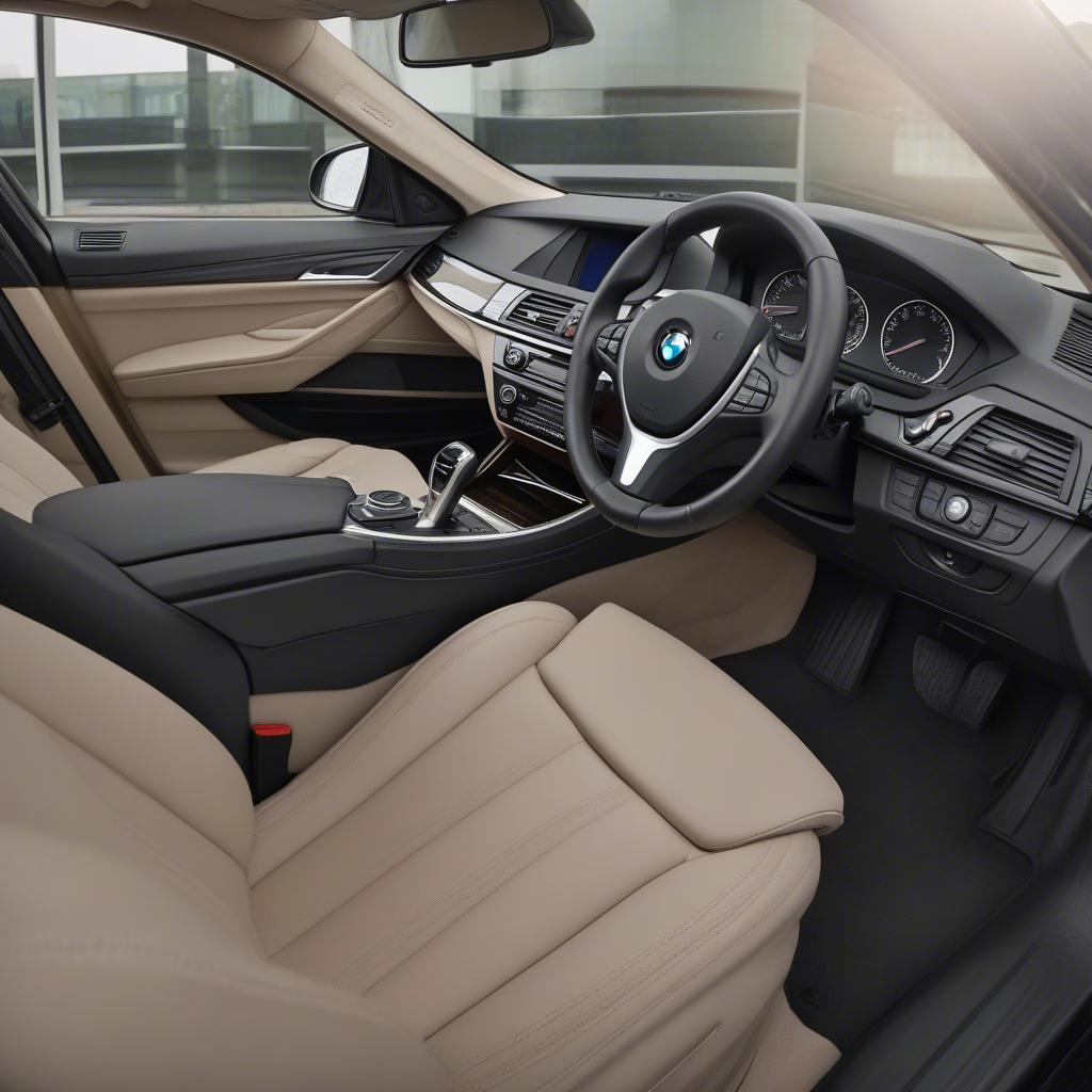 Nội thất BMW 520i 2014