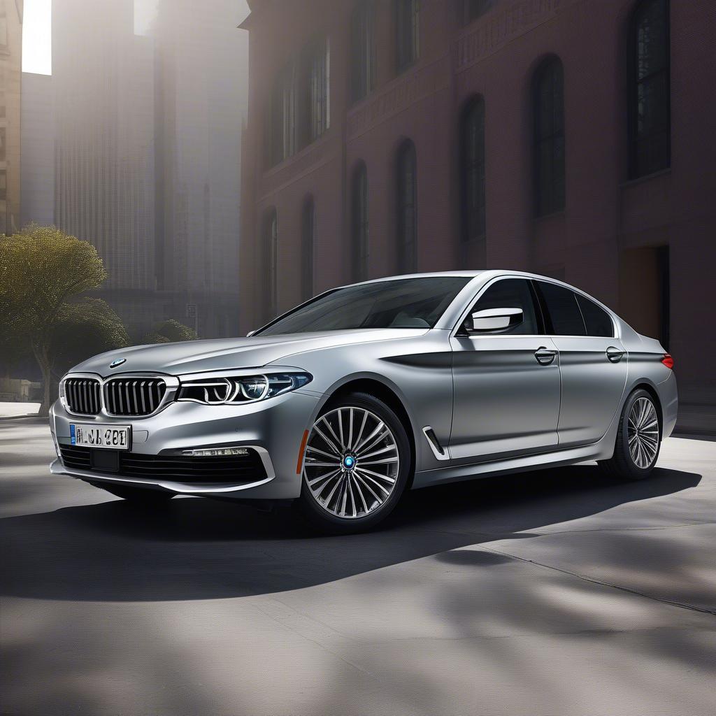 Ngoại thất BMW 525 2018 sang trọng và thể thao