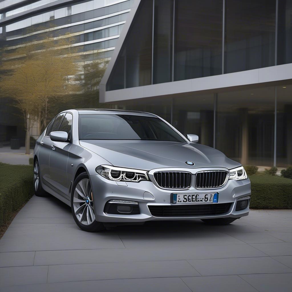 Ngoại thất sang trọng của BMW 525d