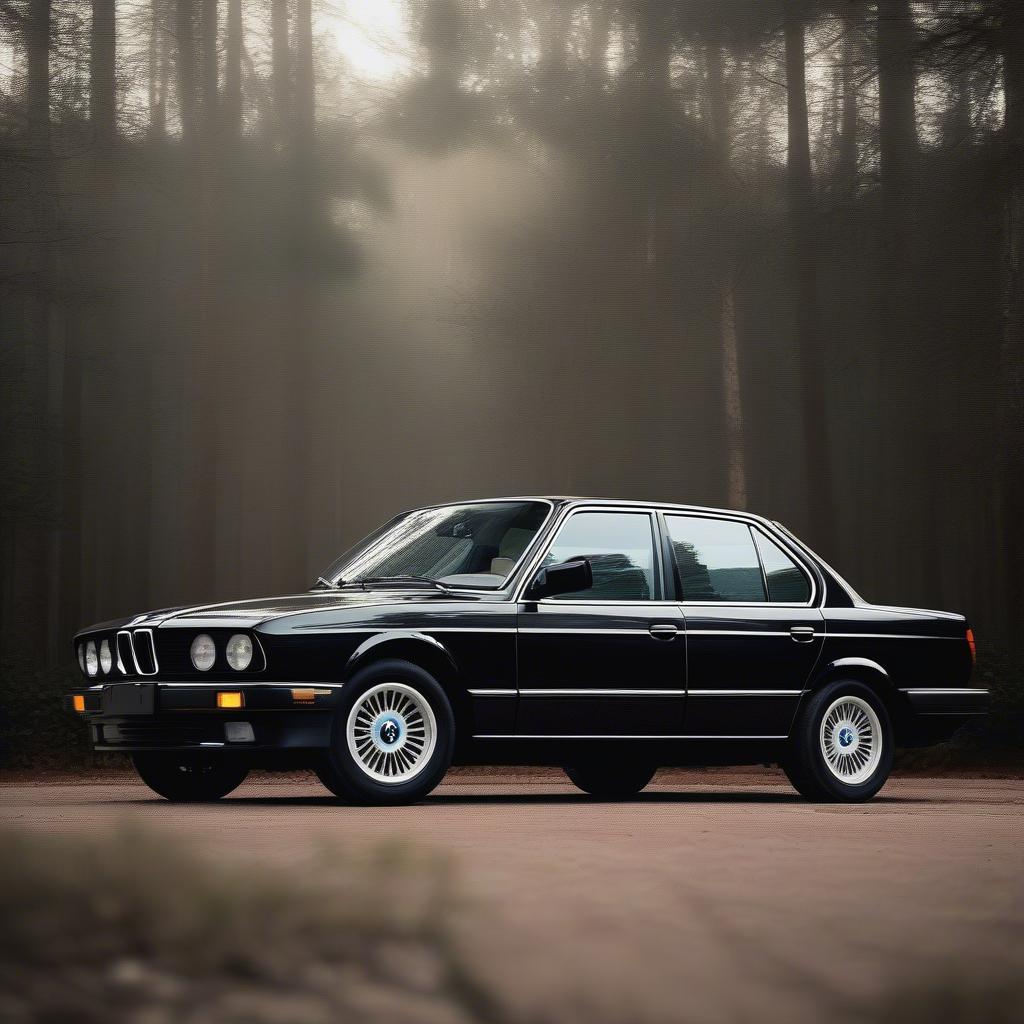 Ngoại thất BMW 528e 1986