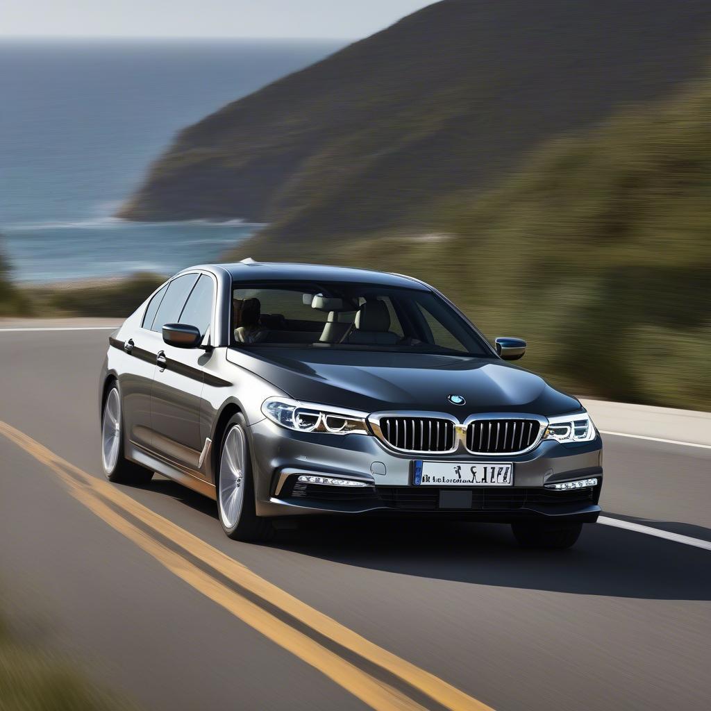 BMW 528i 2017 vận hành mạnh mẽ