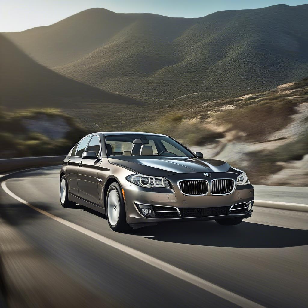 BMW 528i đời cũ vận hành