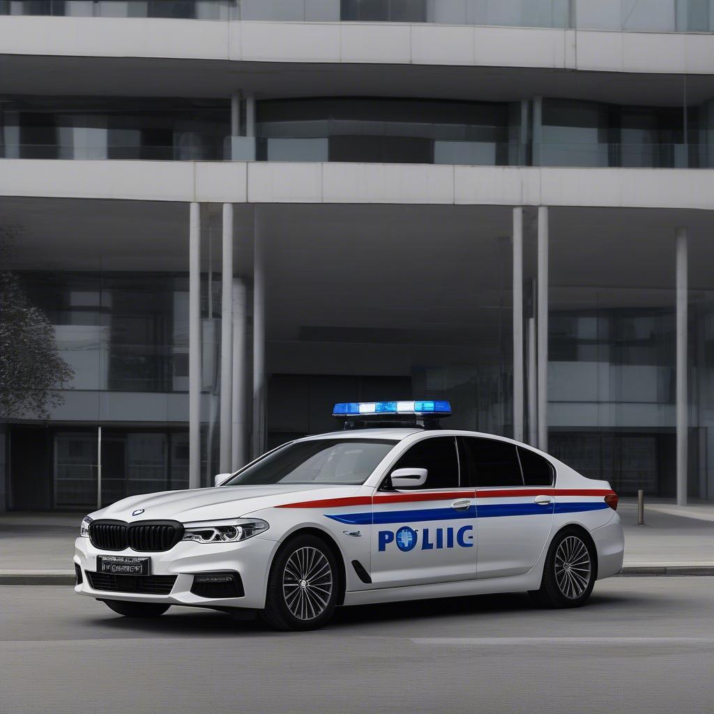 BMW 530 Công An Nghiêm Trang