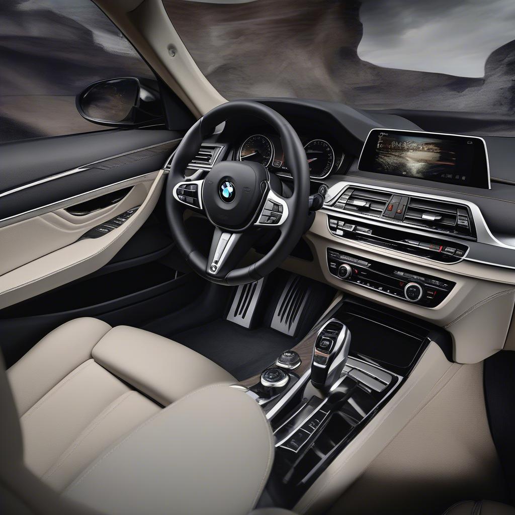 BMW 530i 2018 Nội thất