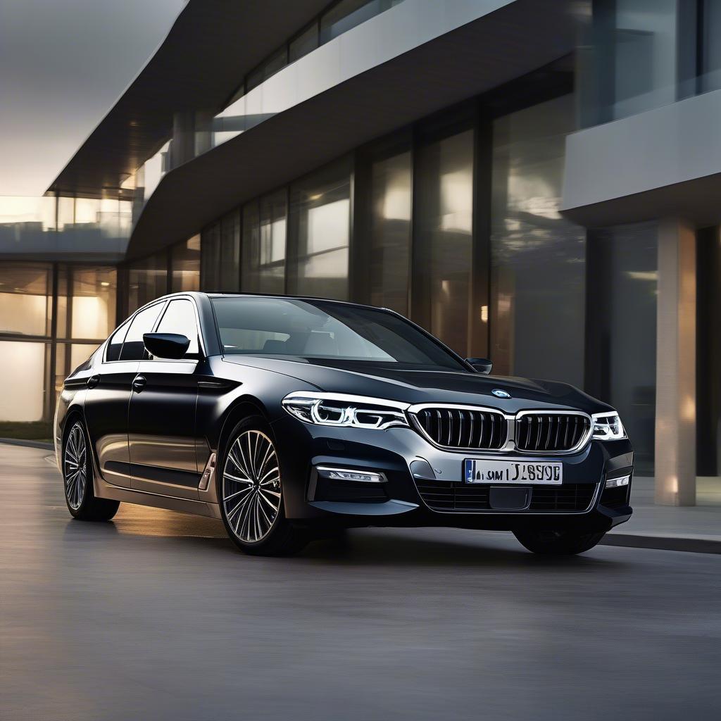 Ngoại thất BMW 530i 2019 sang trọng và thể thao