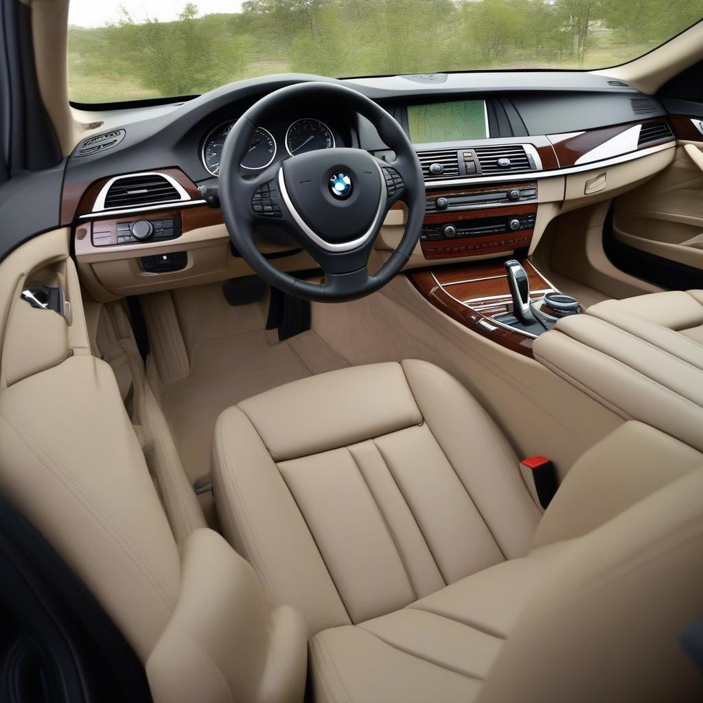 Nội thất BMW 535i 2011