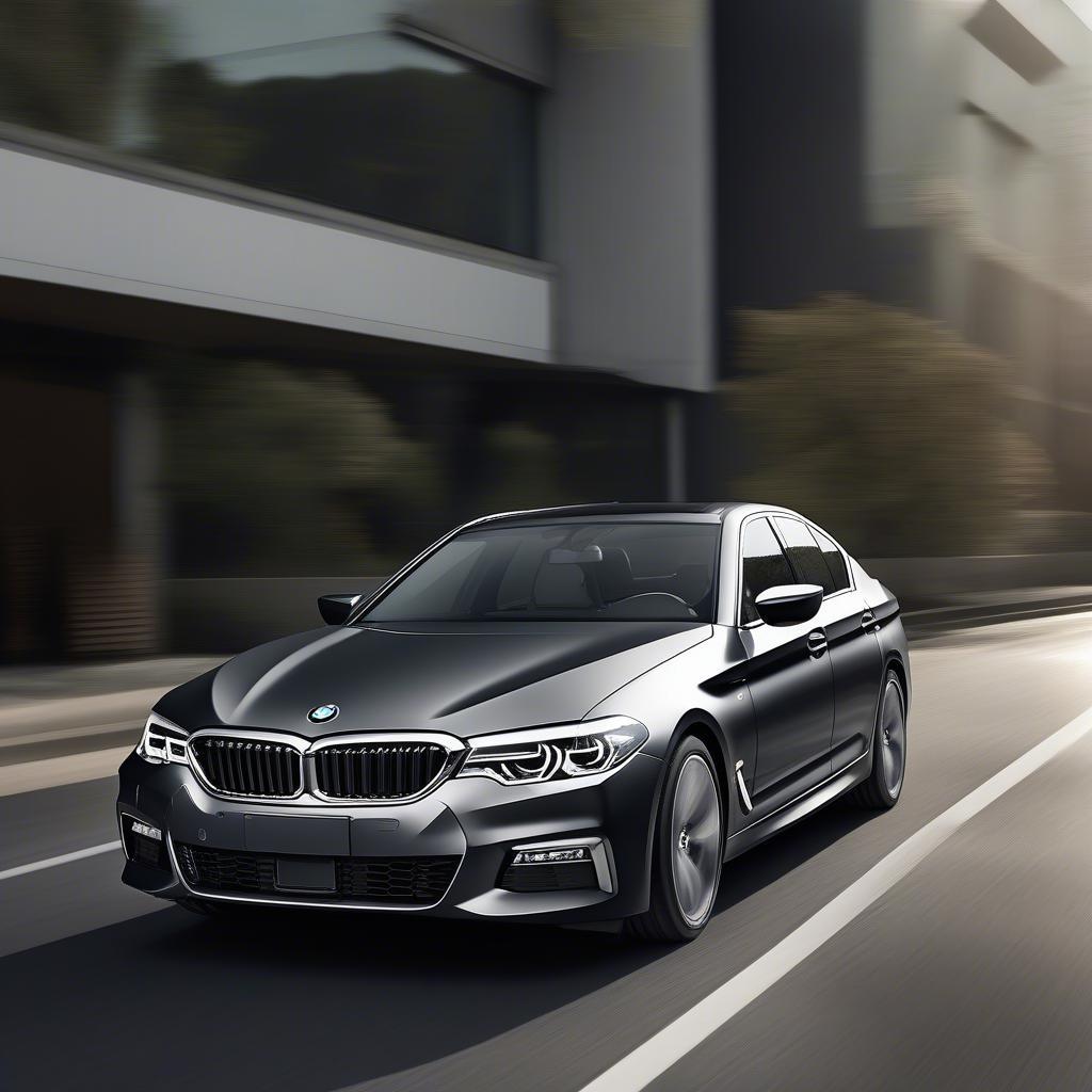 Ngoại thất BMW 540i M Sport 2018