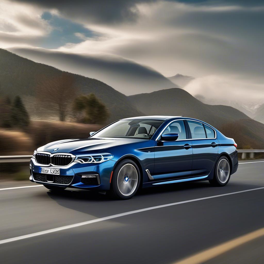 Ngoại thất BMW 540i xDrive M Sport 2018