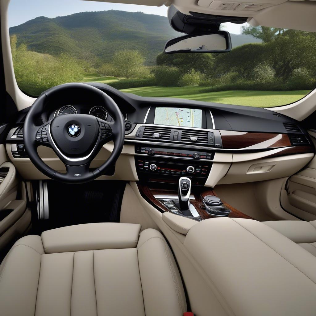 BMW 550i 2013 Nội Thất