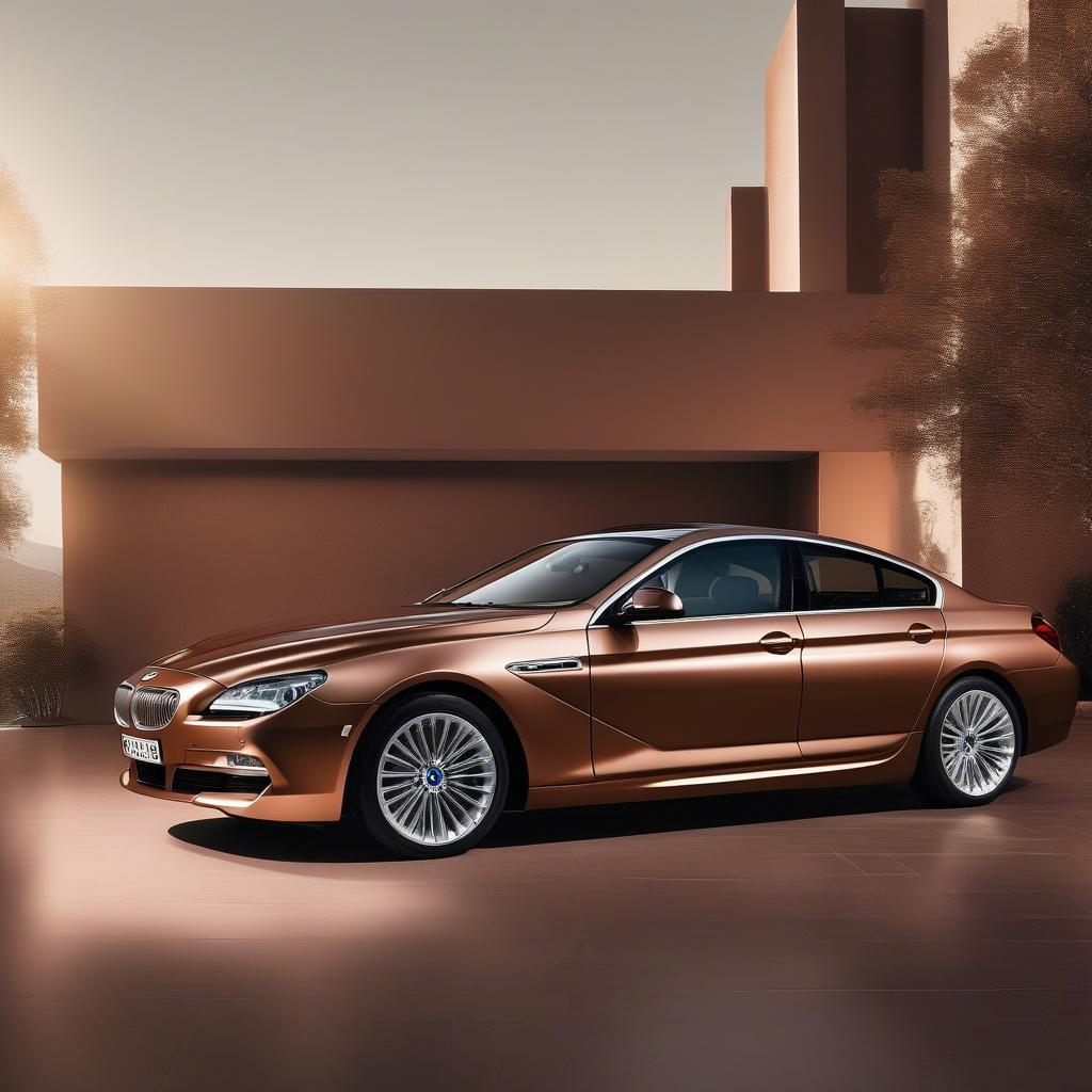 BMW 6 Copper: Ngoại thất sang trọng